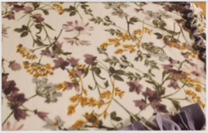 Bonnie Blanket - Lilac Flower Garden